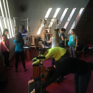 Prática do Workshop Pilates na Gestação