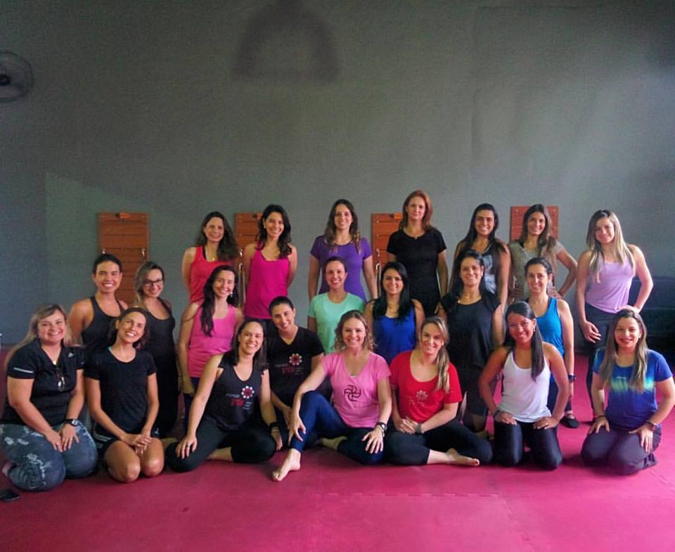 Instrutores participantes do Workshops e Aulões da TcPilates no Espaço Vis